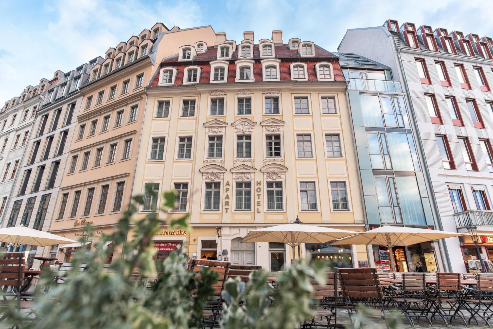 Familienapartment Mit Panoramablick Zur Frauenkirche Dresde Extérieur photo